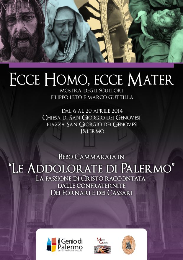 locandina Genio Mostra Ecce Homo ecce Mater