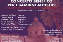 Concerto di beneficenza in Cattedrale a Palermo per bambini autistici