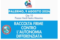 Carmelo Barbagallo, leader nazionale della Uil Pensionati ed ex segretario generale della Uil, sarà venerdì mattina a Palermo in piazza Verdi-Teatro Massimo per una raccolta firme a sostegno del referendum abrogativo delle norme sull’Autonomia differenziata. All’evento, promosso dal segretario della UilP Sicilia Claudio Barone, sarà presente la segretaria della Uil Sicilia Luisella Lionti. L’iniziativa referendaria 
